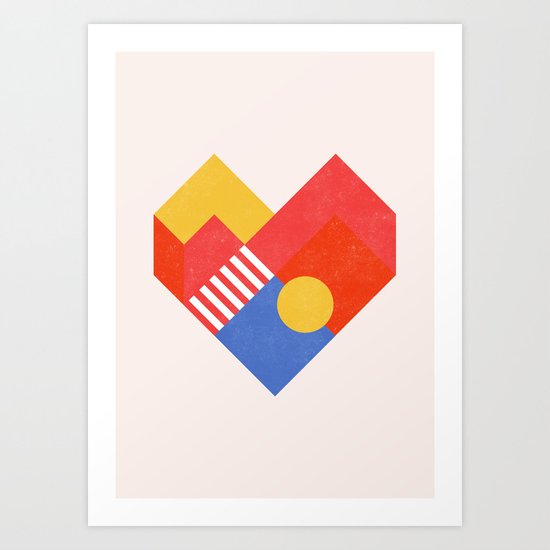 Heart Art Print