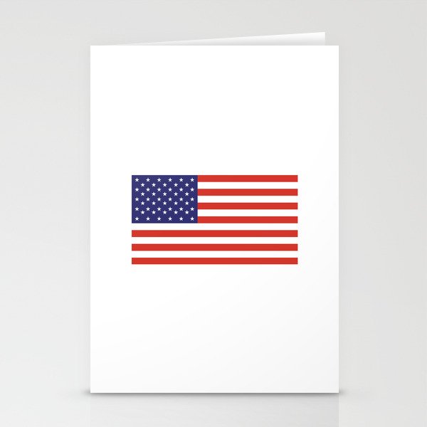 American Flag, Stars and Stripes. Pure and simple. Stationery Cards