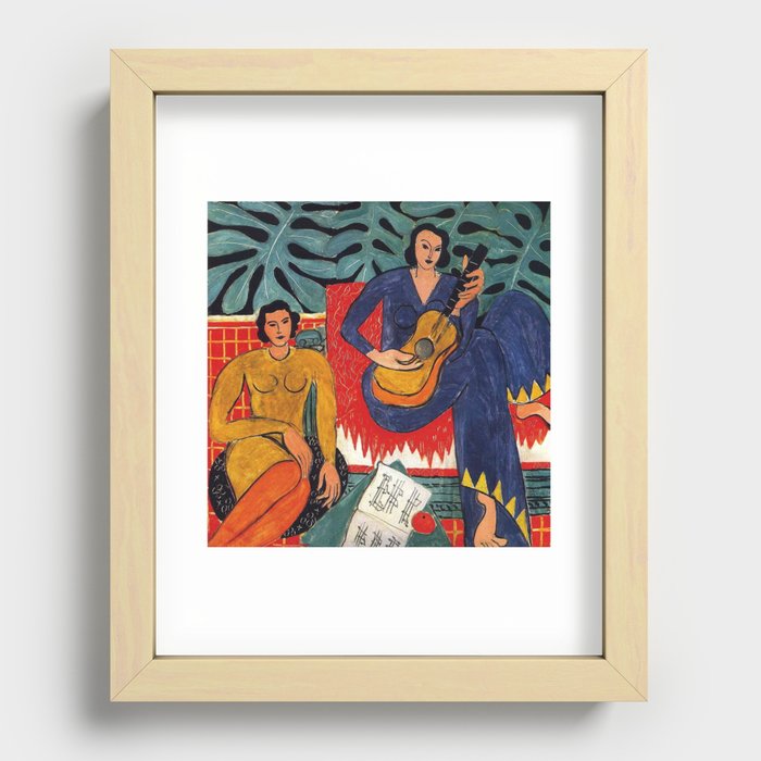 The Music (La Musique) 1939 By Henri Matisse Recessed Framed Print