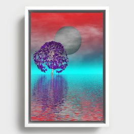 just a little tree -36- Framed Canvas