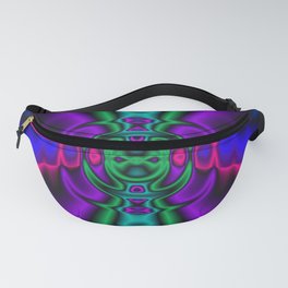 Alien Overlord Abstract Fanny Pack