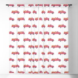 Fire truck print firetruck Blackout Curtain