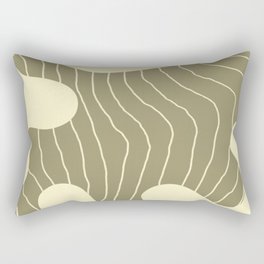 Abstract minimal line 3 Rectangular Pillow