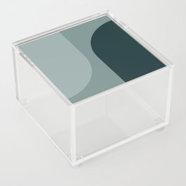 Modern Minimal Arch Abstract X Acrylic Box