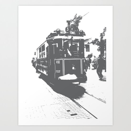 WE LOVE ISTANBUL Art Print