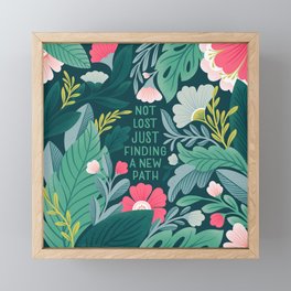 Not Lost by Gia Graham Framed Mini Art Print