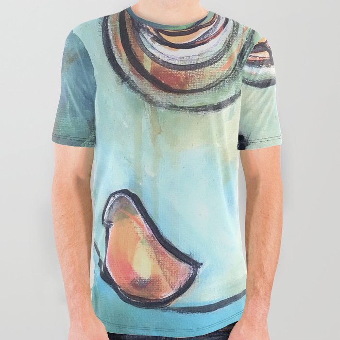 Bird in the Hand All Over Graphic Tee
