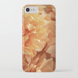 Crepe flower orange iPhone Case
