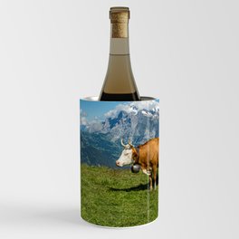 Cow Jungfrau Region Swiss Alps Switzerland Wine Chiller