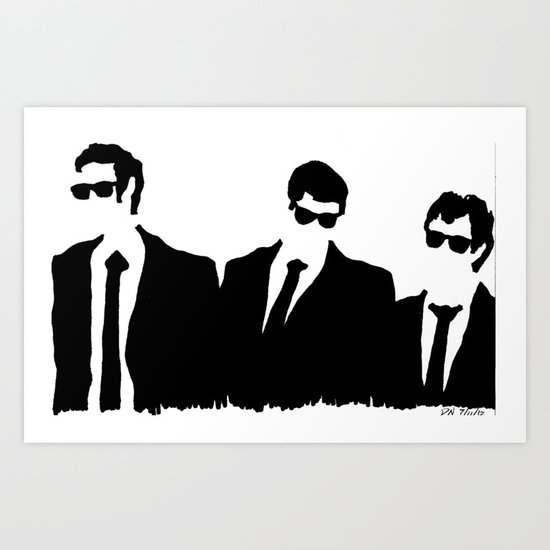Dogs Art Print