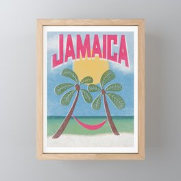 Jamaica Travel Framed Mini Art Print