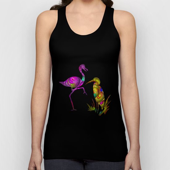exotic birds Unisex Tank Top