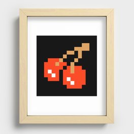 8-Bits & Pieces - Cherry Recessed Framed Print