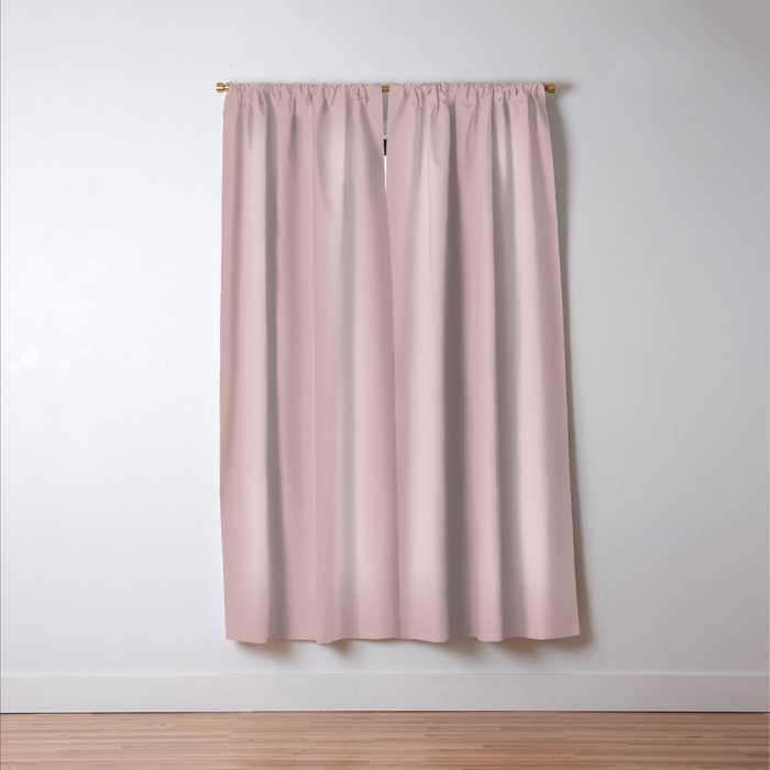 Frosted Peach Pink Stripes Blackout Curtain By Patriciannek Society6