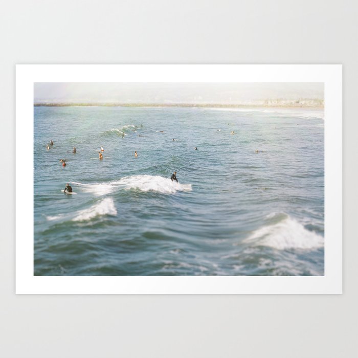 Surf San Diego Art Print