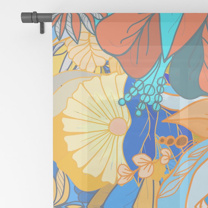 Floral pattern tropical