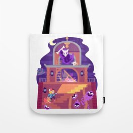 Tiny Worlds - Lavender Town Tower Tote Bag