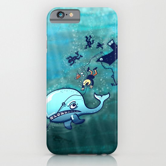 Whales are Furious! iPhone & iPod Case