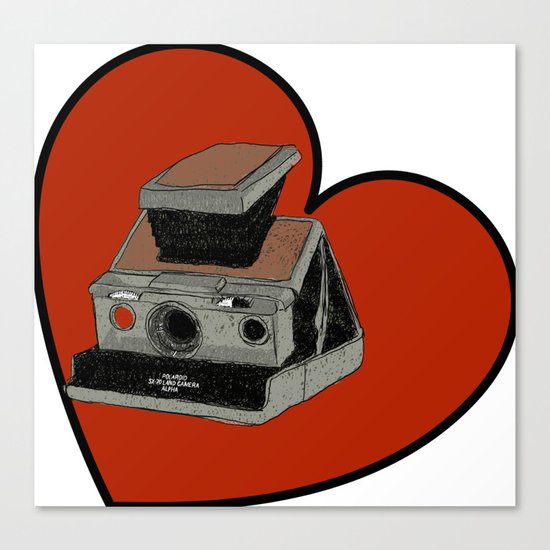 POLAROID SX70 Canvas Print
