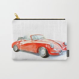 Red retro car Carry-All Pouch