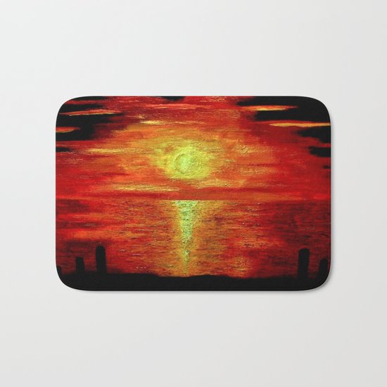 Sunset Bath Mat