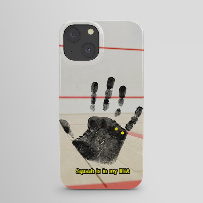 Squash is in my DNA iPhone Case