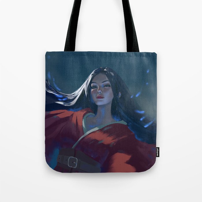 Warrior Girl Tote Bag