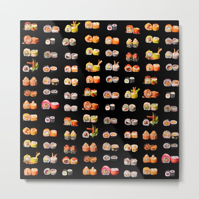 Sushi set Metal Print