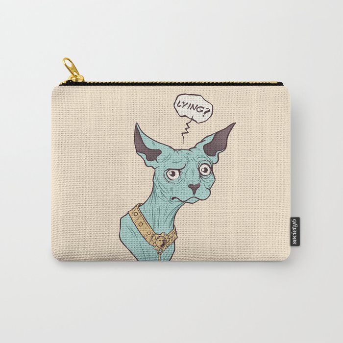 Lying? Carry-All Pouch