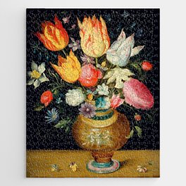 Jan Brueghel the Elder "Flower vase" Jigsaw Puzzle