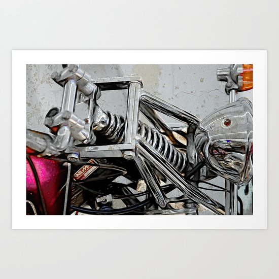 Spring Loaded Art Print