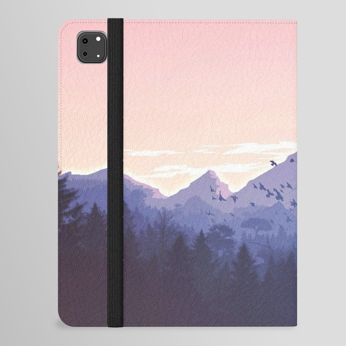 Sunset Mountain iPad Folio Case