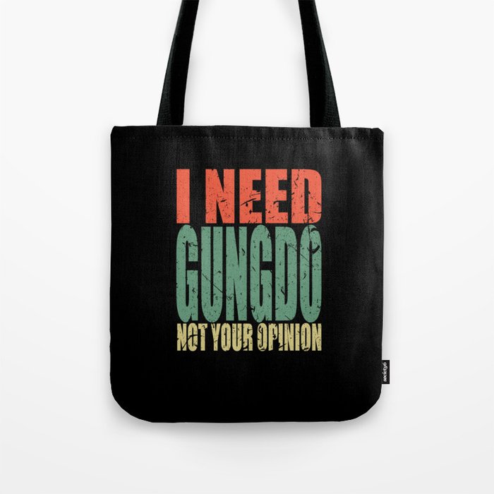 Gungdo Say Funny Tote Bag