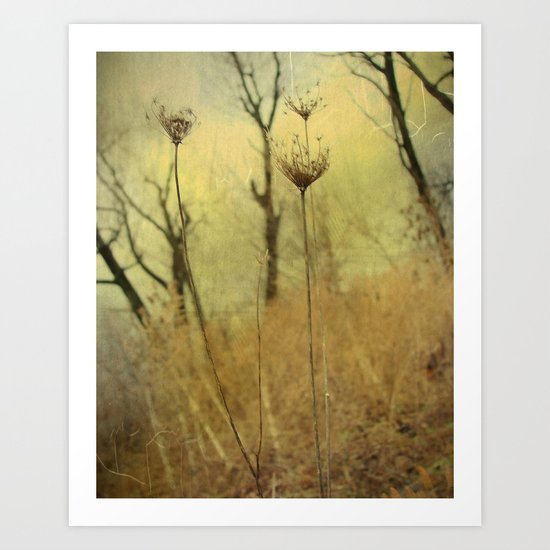 Skeletal Queens Art Print