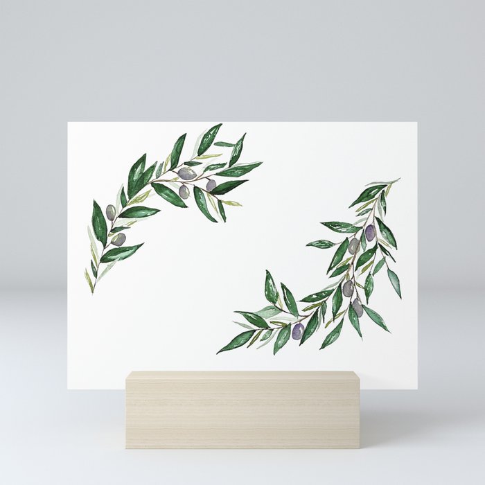 Olive Branch Mini Art Print