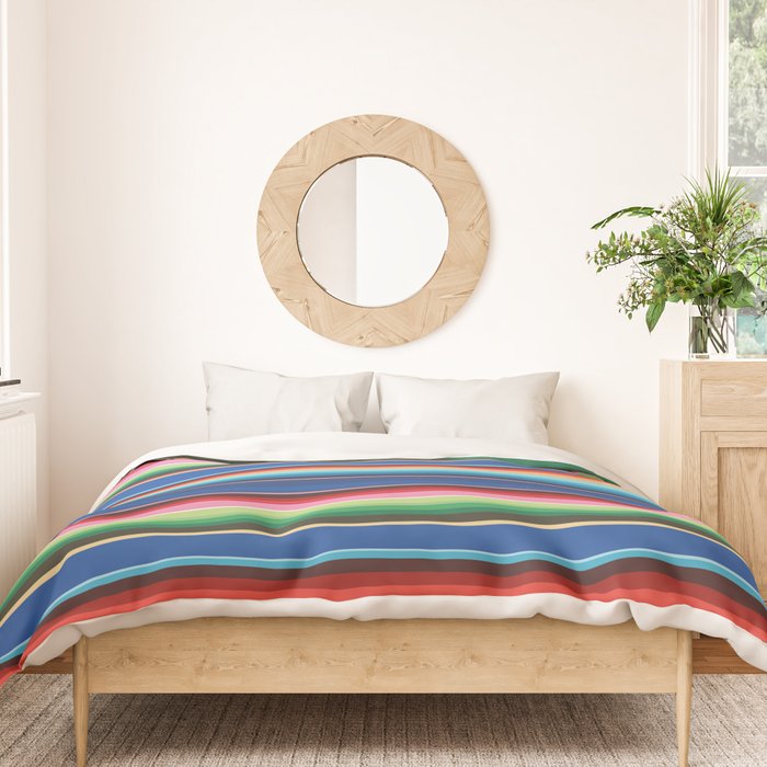 Mexican blanket shop duvet cover
