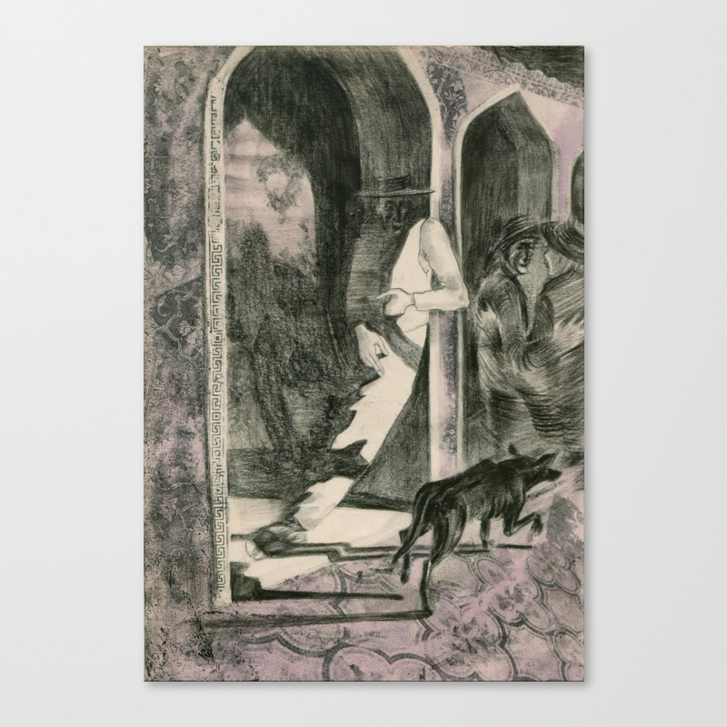 Naked Lunch Canvas Print By Lukuzhe Society6