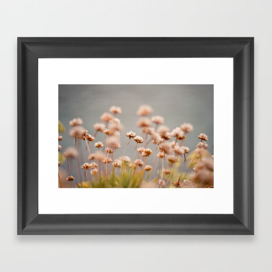 here comes the rain Framed Art Print