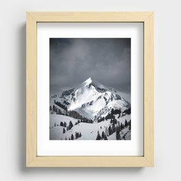 Black and white - Landscape and Nature Photography Art Print Recessed Framed Print