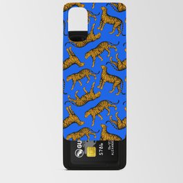 Tigers (Cobalt and Marigold) Android Card Case