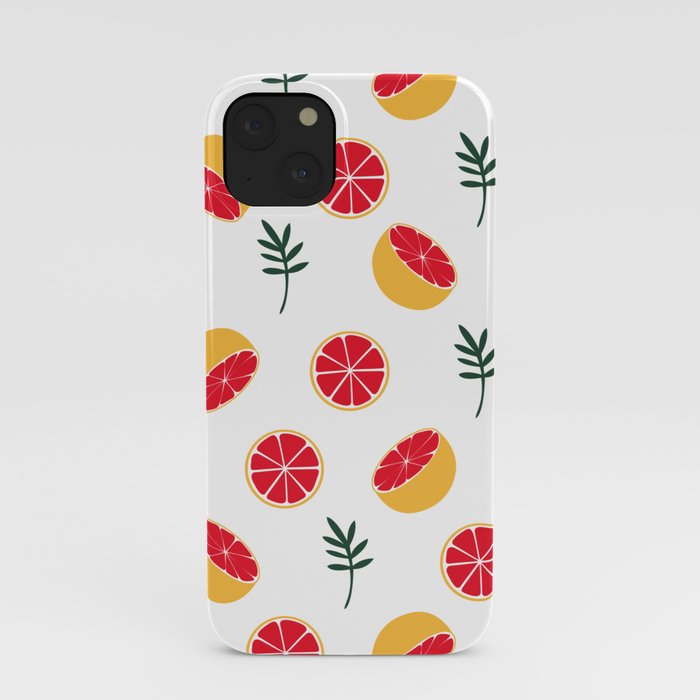 Summer grapefruit iPhone Case