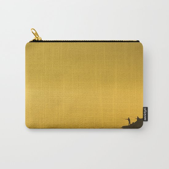 Paint Pêcheur sun yellow Carry-All Pouch
