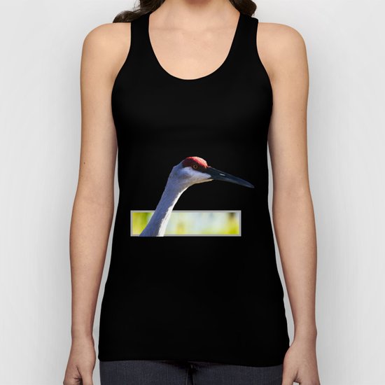 Sandhill Crane Unisex Tank Top