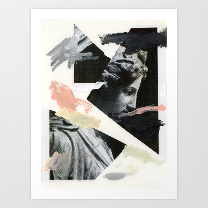 Untitled (Painted Composition 3) Art Print