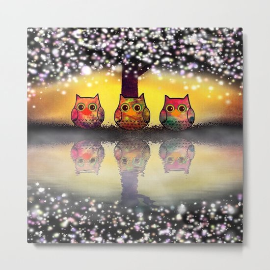 owl-262 Metal Print