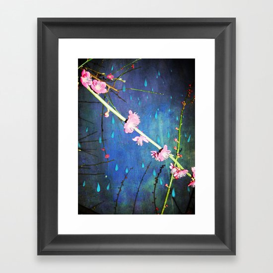 Lluvia en Abril Framed Art Print