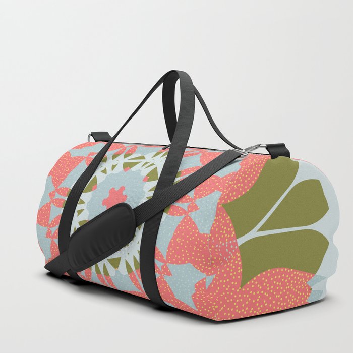 Flower Bohème Artwork 01 Color 02 Duffle Bag