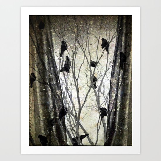 Outside My Window Art Print