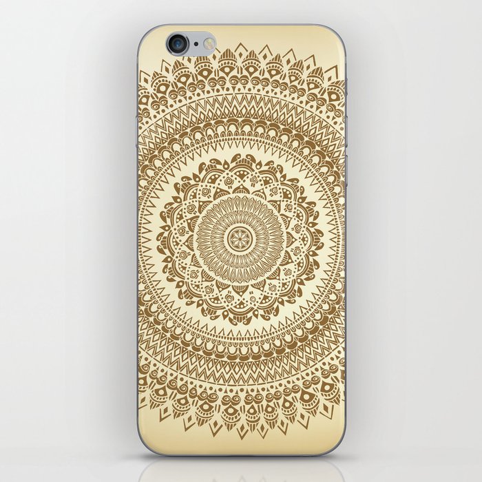 "Henna inspired" Mandala Illustration iPhone Skin