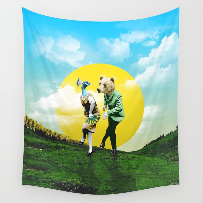 Bear With Me Wall Tapestry
